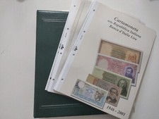ALBUM X LA RACCOLTA CARTAMONETA LIRA della Repubblica Italiana dal 1946 al 2001