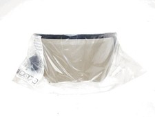 KIT VISIERA NAVA 3 - 4 FUME' BORDO NERO PER CASCO D'EPOCA