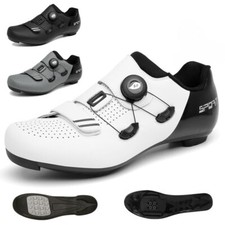 Scarpe Ciclismo Uomo Professionali Mountain Cycling Sneaker Corsa Autobloccanti 