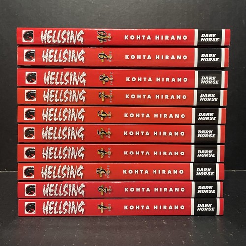 Hellsing manga volumi - manga, 1-10