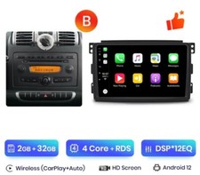 RADIO 2 DIN 9" PER SMART 451