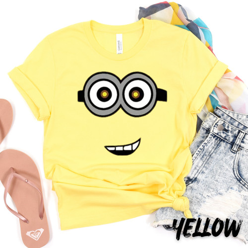 Camicia minion face - camicia,