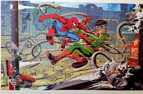Poster artistico spider man - poster, spider-man