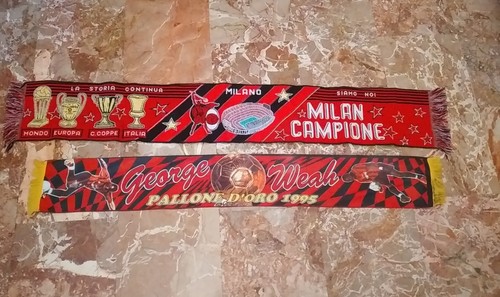 Milan sciarpa george - milan, weah