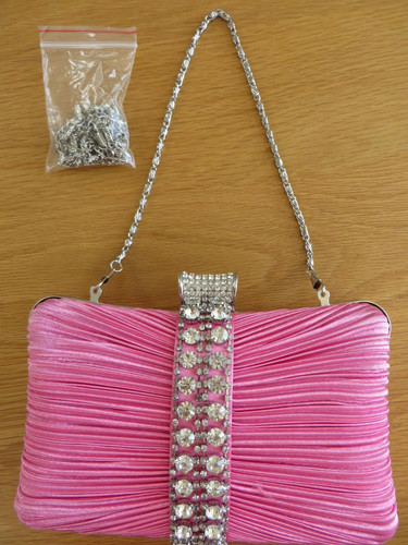 Borsa mano pochette - mano, rosa