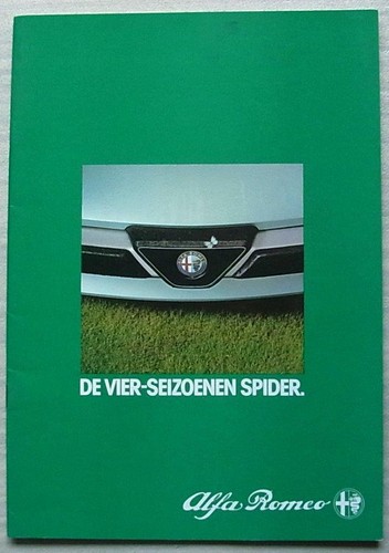 Alfa romeo spider brochure - alfa,