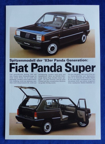 Fiat panda super top - panda,