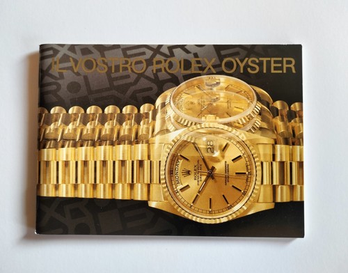 Genuine rolex booklet 1990 - booklet, 10.1990