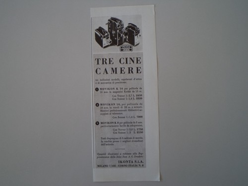 Advertising pubblicità 1940 - pubblicità,