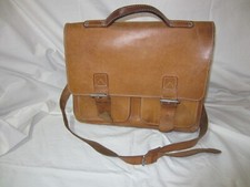 Borsa cartella da viaggio lavoro in cuoio vintage