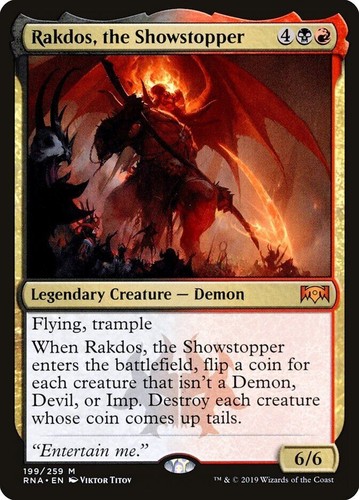 Rakdos the showstopper - rakdos,,
