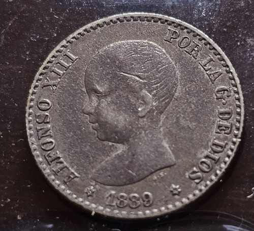 Moneta argento 1889 - moneta, 50