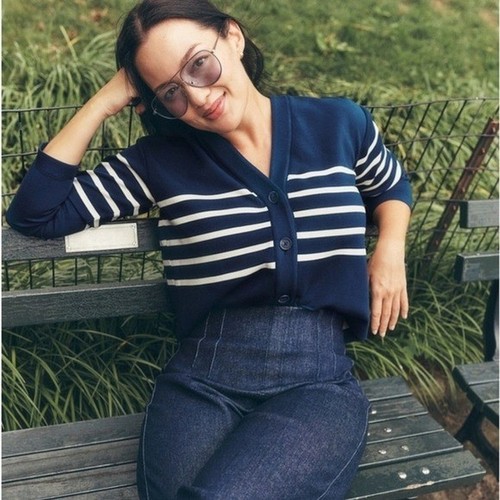 Cardigan a righe spanx - a,