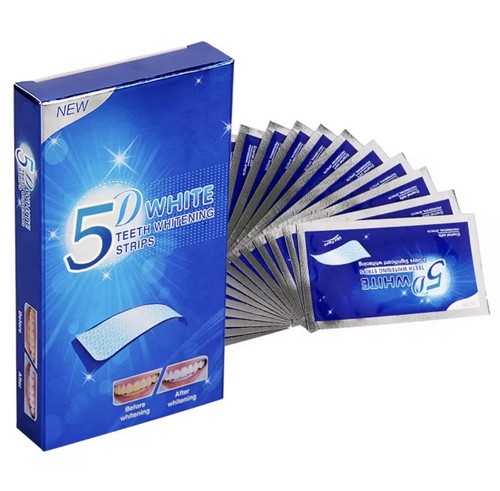Strisce sbiancanti denti - denti, 5d