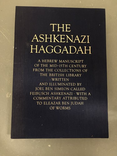 Ashkenazi haggadah illustrated - ashkenazi,