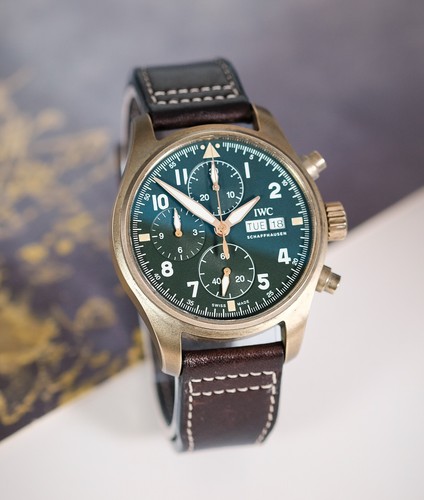 Iwc pilot spitfire cronografo - iwc,