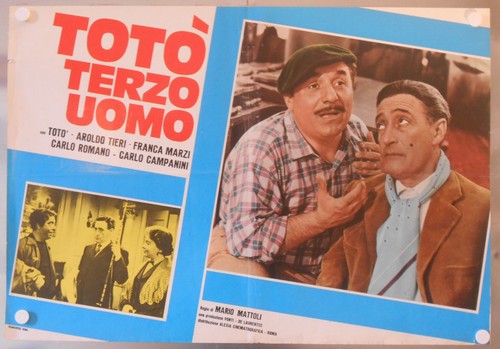 Totò terzo uomo fotobusta - totò,