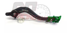 NRT LEVA PEDALINA PEDALE FRENO ERGAL VERDE BRAKE LEVER KAWASAKI KX 125 2004-2008