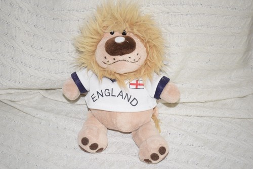 Peluche mascotte leone calcio
