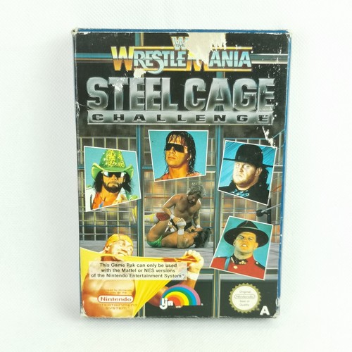 Wwf wrestle mania steel cage - mania,