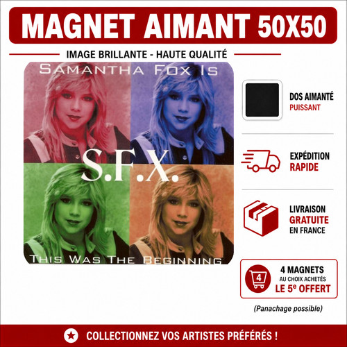 Magnet samantha fox f x - magnet, s.f.x