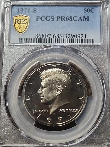 1971 plad proof kennedy - 1971-s,