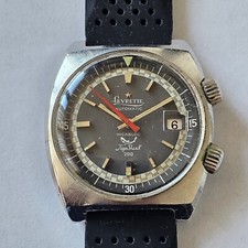 LEVRETTE-TIGER SHARK 200-AUTOMATIC-SUPERCOMPRESSOR-SUB 200M-ACCIAIO-ETA 2472-BOX