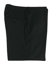 MAURO GRIFONI pantalone uomo nero regular slim fondo cm 21 100% lana MADE IN ITA