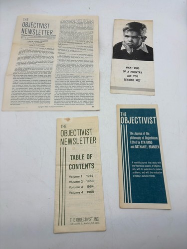 Vintage ayn rand objectivist - ayn,