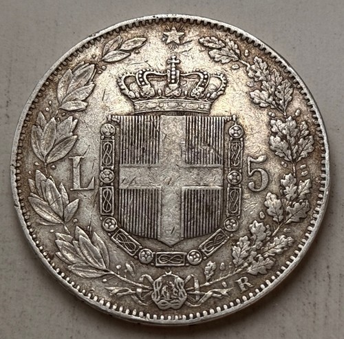Italia lire 1879 umberto - italia,