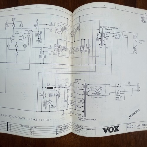 Vox ac30 top - ac30,