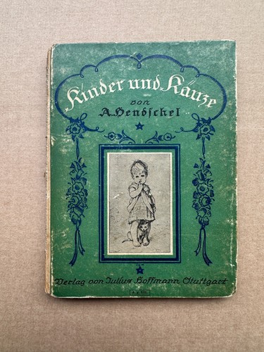 Vecchio libro bambini - libro, e