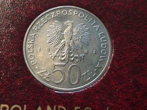 Moneta polonia zloty 1981 - ,