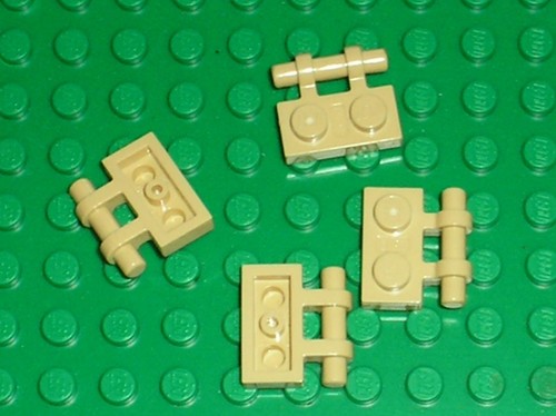 Lego tan plate - 4,
