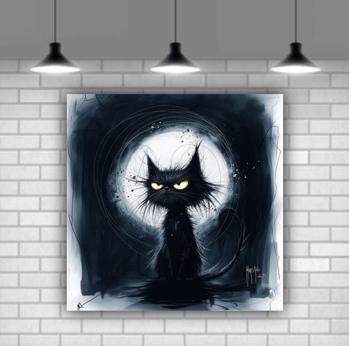 Gatto nero patrice murciano - patrice,