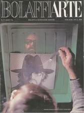 BOLAFFI ARTE MICHELANGELO PISTOLETTO RIVISTA + FOTOLITO FEB/MAR 1976MOLTO BELLA