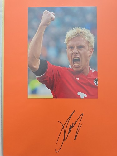 Mike hanke xxl autografo - mike,