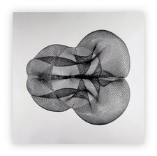 CORRADO BOVE FOREX 50X50 CM FIRMATO