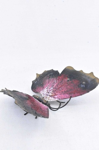 Farfalla ferro battuto rosa - farfalla,