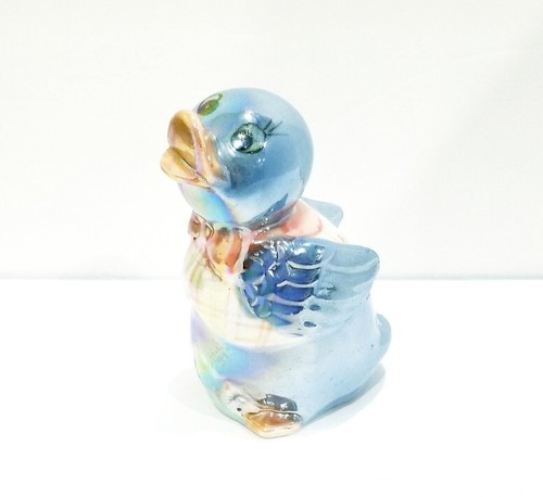 Salvadanaio anatra lusterware - salvadanaio,