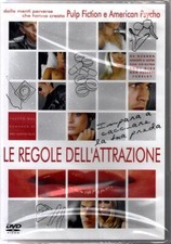 DVD Le regole dell'attrazione ITA usato EDITORIALE B57
