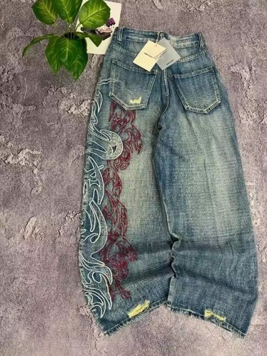 Jeans denim larghi y2k - larghi,