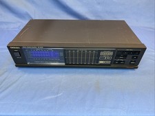 Equalizzatore grafico stereo 7 canali Technics SH-8046 vintage, nero, testato funzionante