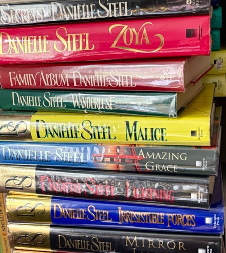 Danielle steel hardcovers - steel,