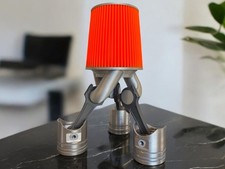 Lampada tavolo pistone e - tavolo,