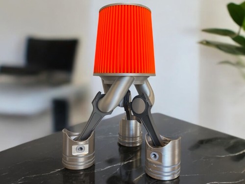 Lampada tavolo pistone e - da,
