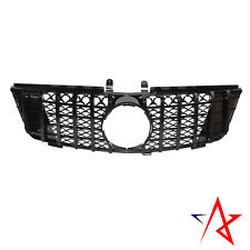 Griglia radiatore sportiva nera lucida per Mercedes ML W164 2005-2008 prefacelift