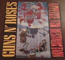 GUNS N' ROSES - Appetite For Destruction  LP Withdrawn Sleeve  - Geffen 1987