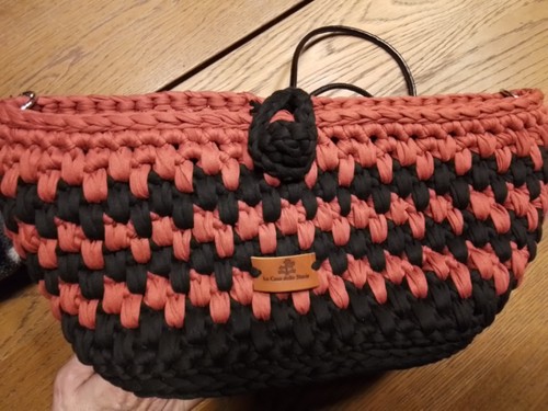 Borsa all uncinetto - borsa, all'uncinetto