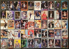 Lotto di 50 carte da basket